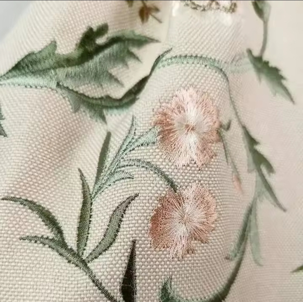 Runway Embroidered Top Midi Dress Strapless - Picture 10 of 12